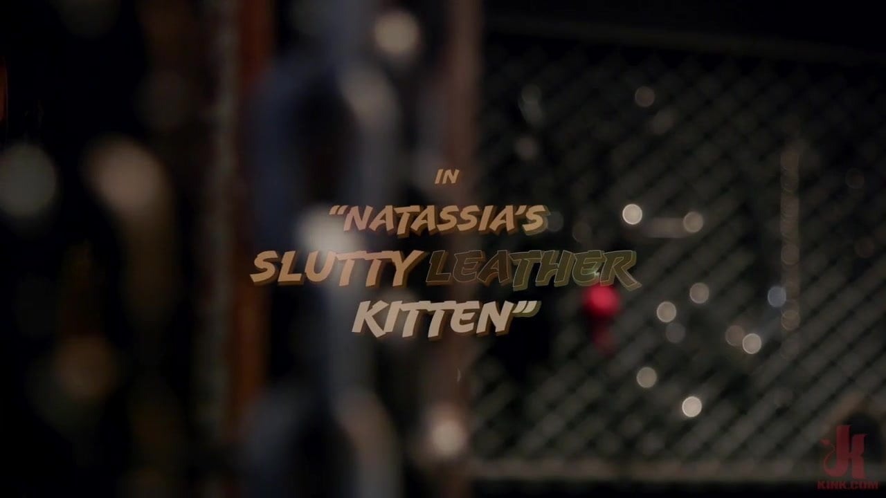 Natassia's Slutty Leather Kitten