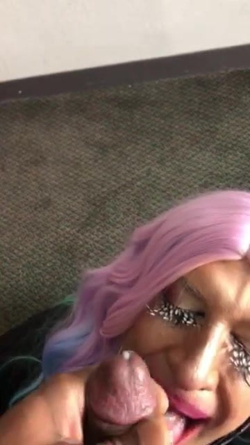 Cumming in slut mouth