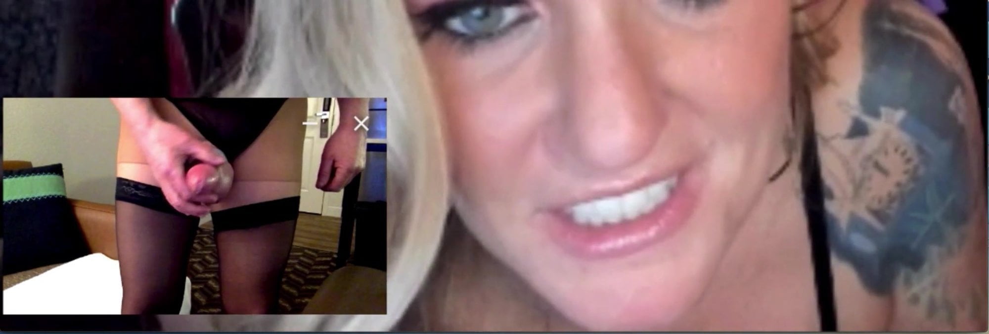 Becky At The Hotel – Playing Show & Tell Cam2Cam