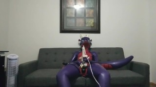 Inflatable Latex Dragon Suit