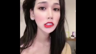 chinese ladyboy solo cum 46