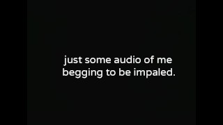 Audio. Ftm in need of being stretched.
