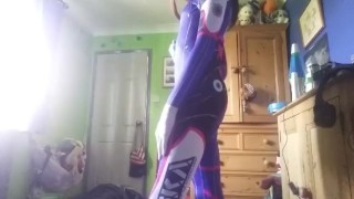 Showing off my D.Va cosplay