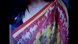 Tania girl with a Saree