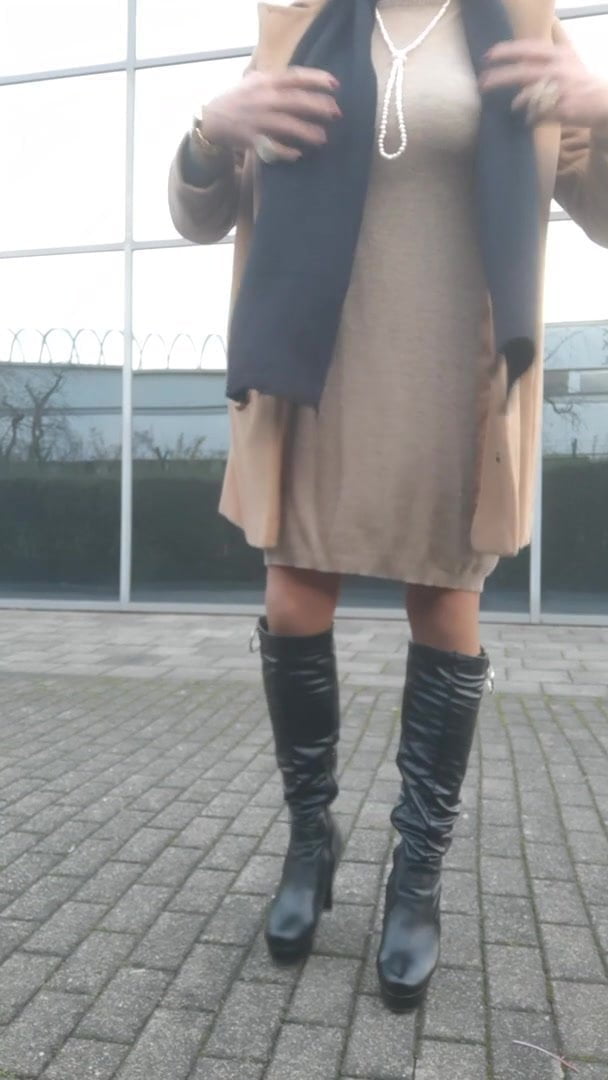 Cashmire Dress and Angora Underwear