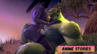 Futa Draenei Fuck – World of Warcraft [futa x futa] w/ sound