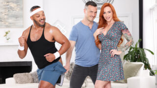 Derek Kage, Dillon Diaz and Sophia Locke bisexual threesome